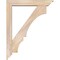 Ekena Millwork Balboa Traditional Smooth Bracket w/ Offset Brace, Douglas Fir, 5 1/2"W x 30"D x 38"H BKT0604X30X38BOA01SDF - alternate 2